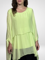 Blusa Doble Seda Italiana