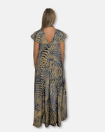 Vestido Boho Cuello V Poliseda