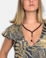 Vestido Boho Cuello V Poliseda