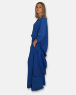 Blusa Corte Largo Lino Italiana