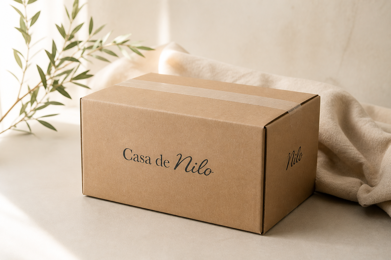 Caja de envío Casa de Nilo
